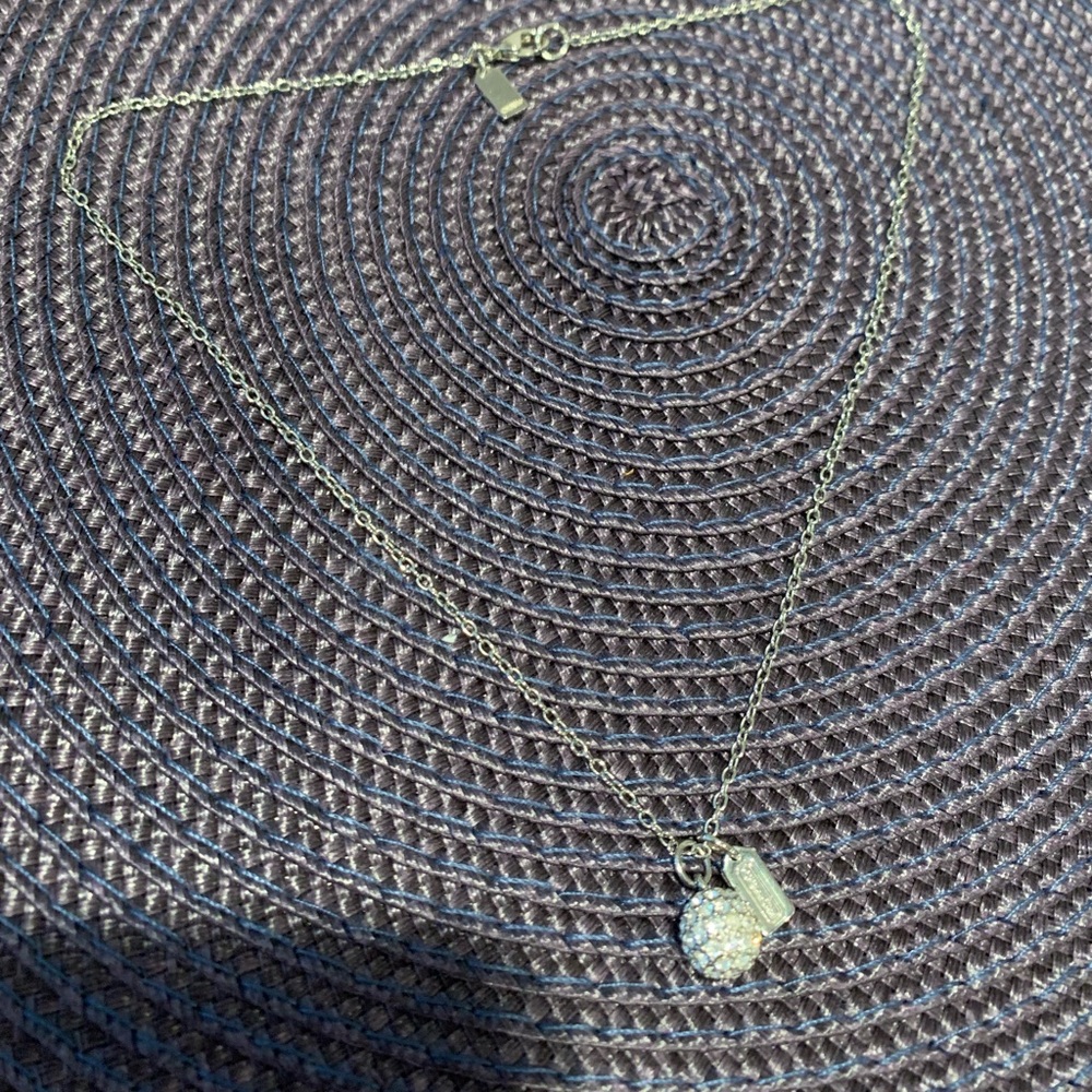 Coach pave ball necklace - Picture 1 of 3